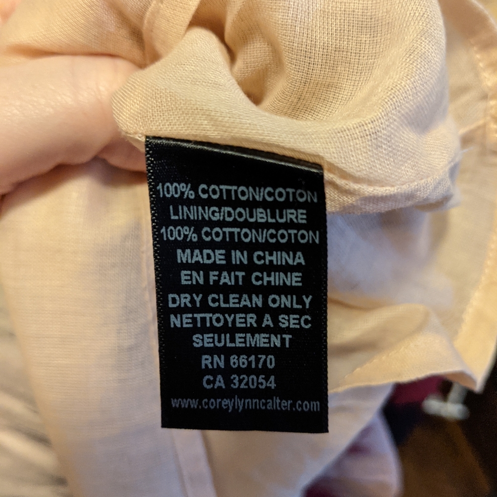 DONATED: Anthropologie Color Dipped Dress - Picture 10 of 10